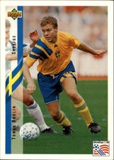 1994 Upper Deck World Cup Contenders English/German #72 Thomas Brolin