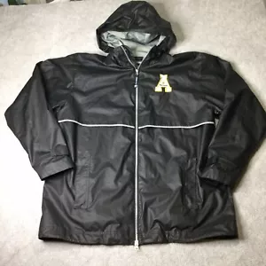Appalachian State Mountaineer Charles River Apparel L Rain Jacket New Englander - Picture 1 of 11