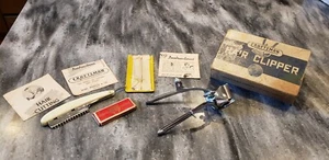 Vintage CRAFTSMAN Hand HAIR CLIPPER in ORIGINAL BOX - Picture 1 of 1