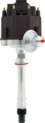 Allstar Performance ALL81202 SBC BBC HEI Distributor w/Black Cap Vacuum Advance - Image 1 of 3