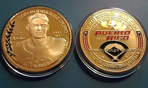LUIS RODRIGUEZ OLMO MLB Baseball DODGERS token ficha medalla Arecibo PUERTO RICO - Picture 1 of 12