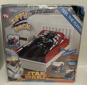 Star Wars Reißverschlusssack Twin Size Laken/Decke Darth Vader und Stormtroopers NEU - Bild 1 von 8