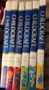 Set of 6 Vintage Childcraft Annual Hardcover Books 1987, 88, 89, 91, 92, 93 - Picture 1 of 7