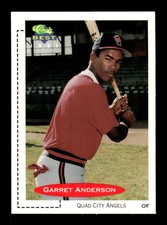 1991 Classic Best Garret Anderson   #258