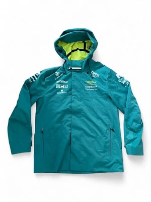 Aston Martin Racing F1 - Team Issue 2023 Rain Jacket - Small - Image 1 of 4