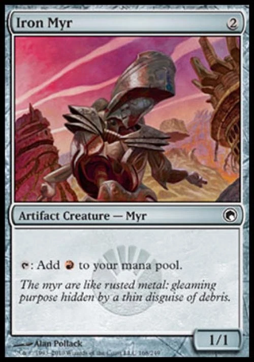 Iron Myr - Light Play MTG Scars of Mirrodin - Image 1 of 1