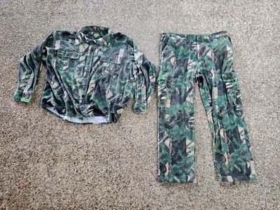 Camisa y Pantalones Cabela's Seclusion 3D Konifer Pines Estampado Camuflaje Talla 2XL 40 Cintura Foto 1 de 4