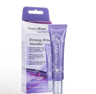 Nuevo suavizante de arrugas reafirmante rápido para ojos - 0,5 fl. oz. Caducidad 12/26 $65 venta al por menor Foto 1 de 2