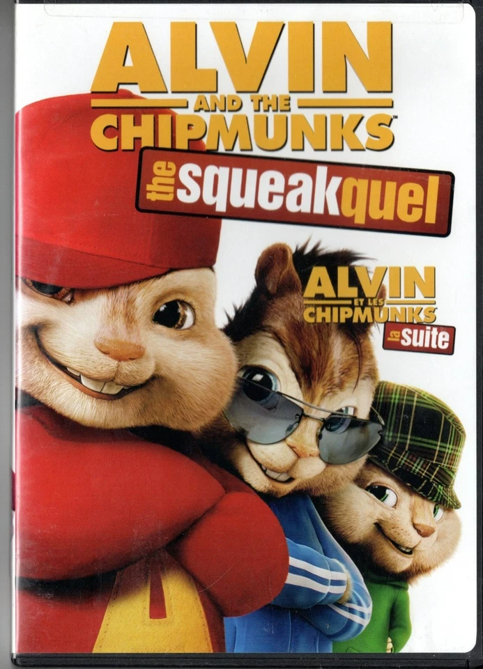 Alvin and the Chipmunks: The Squeakquel-DVD Widescreen Very Good FREE SHIP - Image 1 of 1