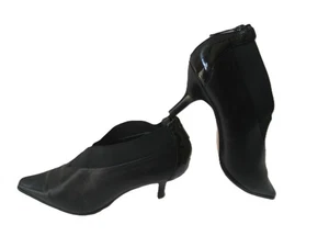 BOTÍN MUJER DONALD J.PLINER CUERO NEGRO - CHAROL GATITO TACÓN 9 SEXY - Imagen 1 de 12