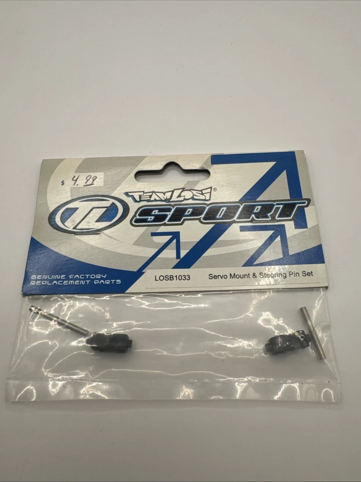 Team Losi LOSB1033 Servo Mount Steering Pin Set in Bag B1033 Mini-t