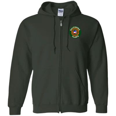 Толстовка с капюшоном на молнии Baltimore Claws - баскетбольная команда ABA - Изображение 1 из 4