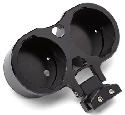 Черное крепление двойного калибра для высокопроизводительных стояков LA Choppers (LA-7397-02B) - Изображение 1 из 3