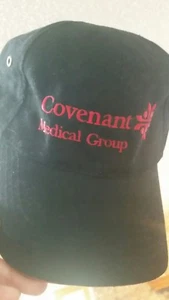 Covenant Medical Group Baseballkappe Metallclip Rückseite Filz schwarz mit rot - Bild 1 von 5