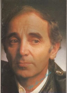 Charles Aznavour Souvenir Program 1970's 20 Pages TOUR - Picture 1 of 5