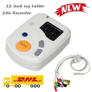 CONTEC TLC6000 12-Kanal-EKG-Holter 24-Stunden-Analysator-Recorder PC-Software - Bild 1 von 19