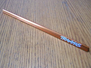 Soporte de chasis de trineo Fit Traxxas barra en T 6061-T6 aluminio naranja anodizado/centro - Imagen 1 de 2