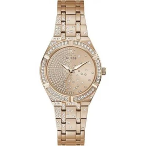 Guess Ladies Rose Gold Stainless Steel Quartz Wristwatch Mod. AFTERGLOW - Water - Picture 1 of 5