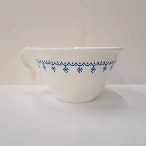 Taza de té vintage Corelle azul copo de nieve hecha en EE. UU. - Imagen 1 de 6