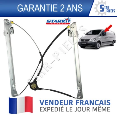 LEVE VITRE ELECTRIQUE AVANT GAUCHE MERCEDES VITO ET VIANO W639 2003-2014 - Photo 1/4