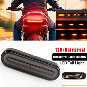 LED Universal Freno Trasero Luz Trasera Indicador Secuencial Señal de Giro Moto - Imagen 1 de 13