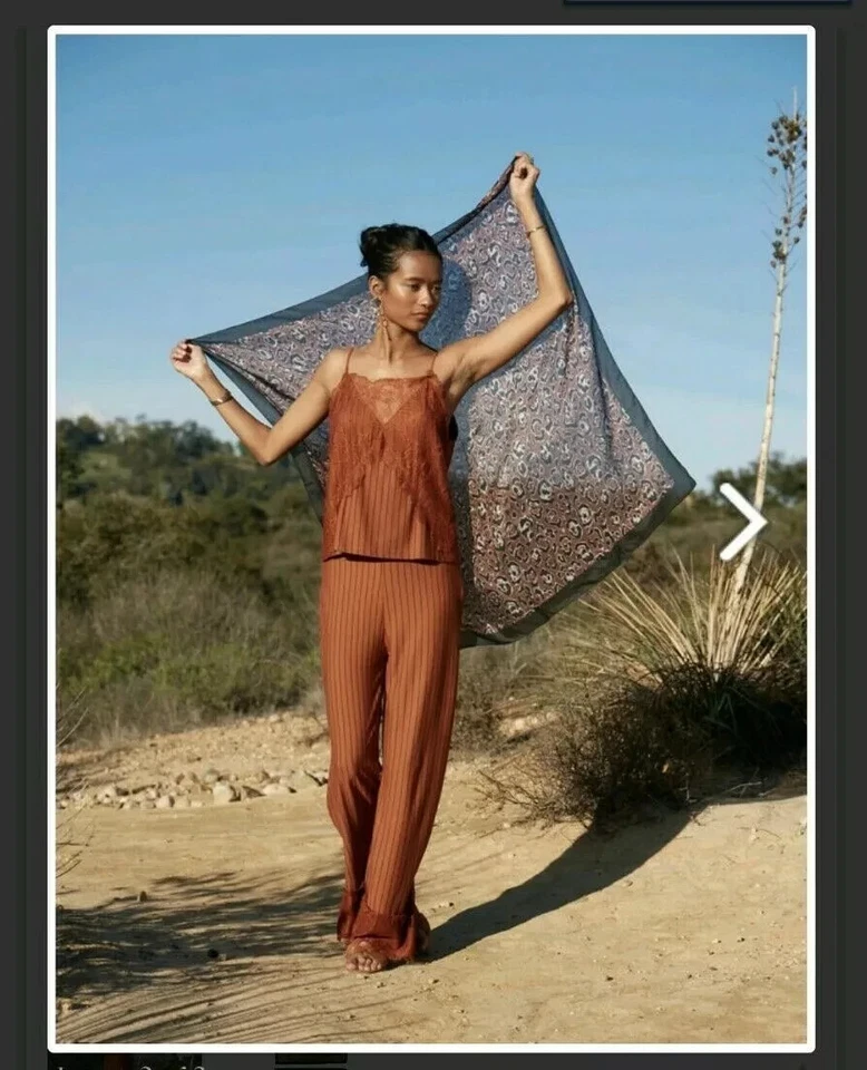 New! Chan Luu Square Silk Scarf Rachel Zoe $125 - Image 1 of 1