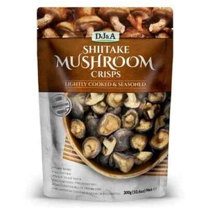 DJ&A Shiitake Mushroom Crisps, 300g - Picture 1 of 2
