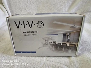 Vivo weiße Projektor Deckenhalterung VP01W - Bild 1 von 3