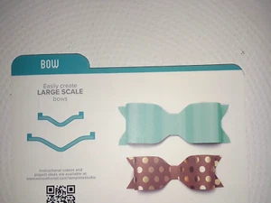 American Crafts We R Memory Keepers Modello Bow Maker e schede istruzioni - Foto 1 di 12