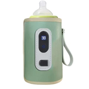 Bottle Warmer For Baby Milk USB Portable Bottle Heating Bag Car Bottle Warmer - Picture 1 of 12