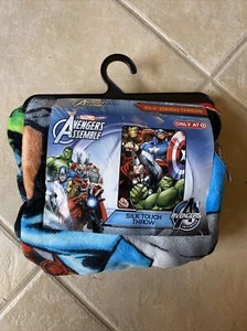 Marvel Avengers Assemble 40" X 50" Silk Touch Throw Blanket - Picture 1 of 2