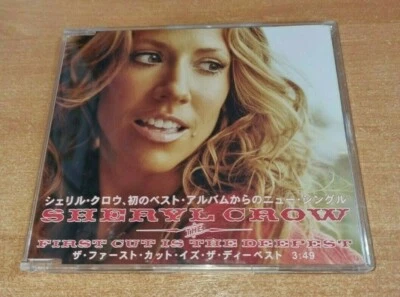 SHERYL CROW The first cut is the deepest RARE JAPAN PROMO CD SINGLE UNIQUE COVER - Image 1 of 3