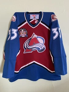Patrick Roy Colorado Avalanche 1996 Stanley Cup Jersey CCM XL - Picture 1 of 2