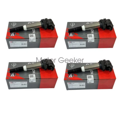 4 pcs OEM Champion Ignition Coil 12138647689 For BMW 320i 328i 428i x1 x3 2.0L - Image 1 of 4