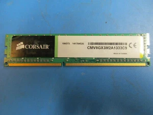 CORSAIR 4 Go 1 x 4 Go PC3-10600 DDR3 240 broches DIMM CMV8GX3M2A1333C9 - Photo 1/3