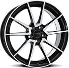 Alloy Wheels 18" Romac Air Black Polished Face For Mazda MX-30 20-22