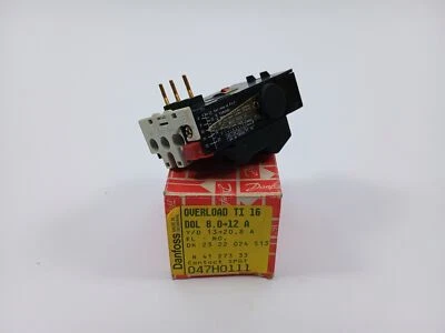 Danfoss 047H0111 Overload Relay TI 16 DOL 8.0-12 A Y/D 13-20.8 A - Image 1 of 4