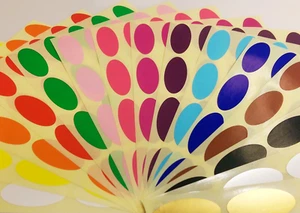 Colour Codes Ovals - Picture 1 of 1
