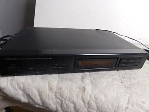 Onkyo T-401 Quartz Synthesized FM Stereo/AM Tuner - with antenna - tested - Picture 1 of 11