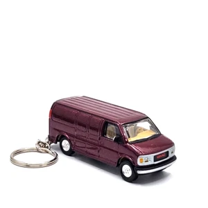 Raro GMC 2500 2000 Van Granate Personalizado Escala 1/64 Diecast 🎁 GRAN Regalo 🎁 - Imagen 1 de 7