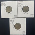 France Bronze Tokens: Lot of 3