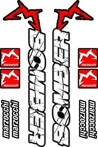 Decal Set Details about  / MARZOCCHI Bomber MXC Air 2002 Fork Sticker