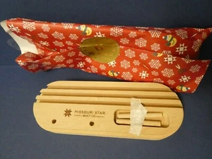 NEW,UNUSED MSQC 2024 JENNY'S COUNTDOWN CHRISTMAS WOOD PRESSING BAR-BOBBIN HOLDER - Picture 1 of 7