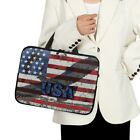 Star Spangled Banner Eagle 10-17" Laptop Bag Sleeve Carry Case Cover Notebook