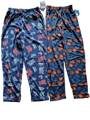 Tuff Guys Lounge Pijama Pantalones Niños 8 Espacio Baloncesto Nuevo con Etiquetas Lote de 2 Foto 1 de 3