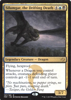 Silumgar, the Drifting Death NM Fate Reforged MTG - Image 1 of 2