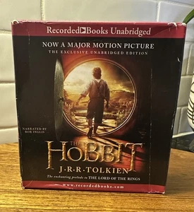 The Hobbit by J. R. R. Tolkien Audiobook on 10 CDs Narrated by Rob Inglis 1991 - Picture 1 of 5