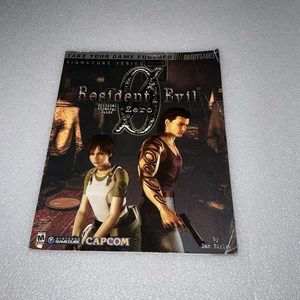 RESIDENT EVIL ZERO BRADY GAMES OFFICIAL STRATEGY GUIDE poster attached gc used - Picture 1 of 24
