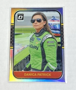 Donruss #87 Danica Patrick Prizm 2020 cromo óptico plateado inserto de carreras - Imagen 1 de 2