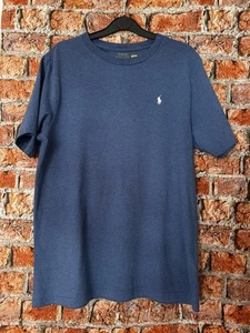 RALPH LAUREN T Shirt - XL- Age 18-20- Blue - Great Condition - Boy’s - Picture 1 of 6